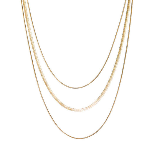 Layered Snake Necklace