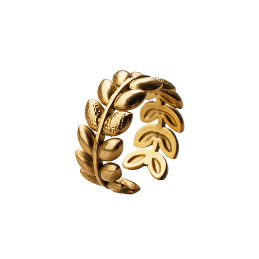 Leaf Twig Ring