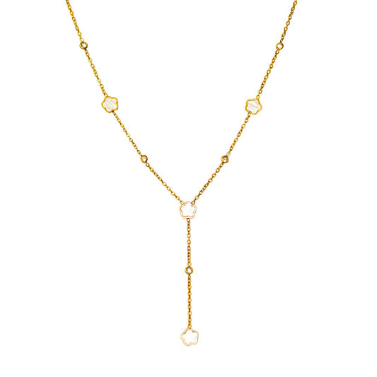 Pearl Flower Necklace